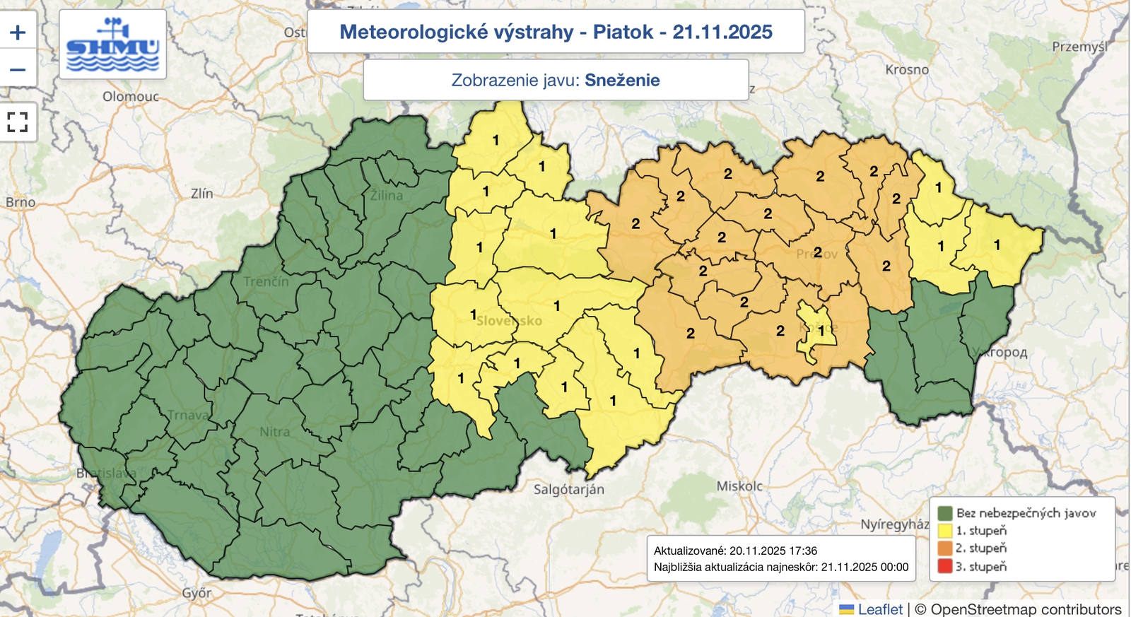 Pripravte sa na sneženie!