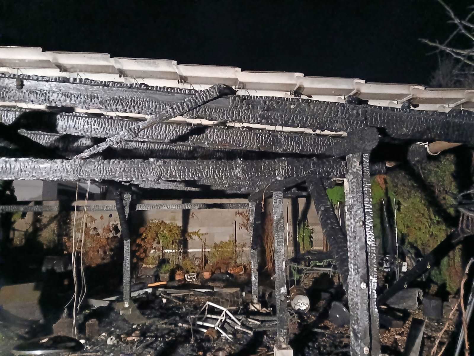 Hasiči zasahovalu v obci