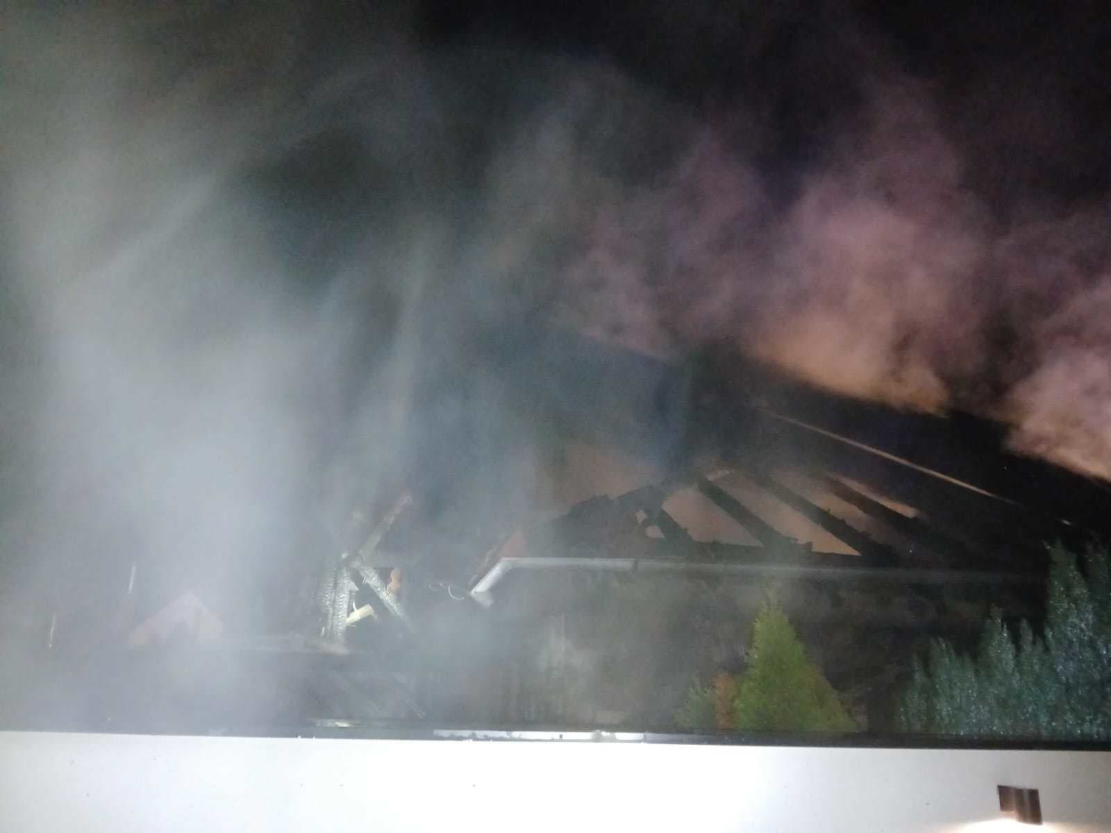 Hasiči zasahovalu v obci