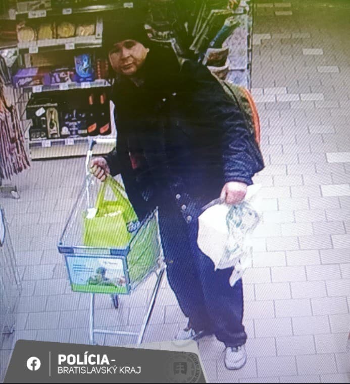 Poznáte tohto muža? Polícia