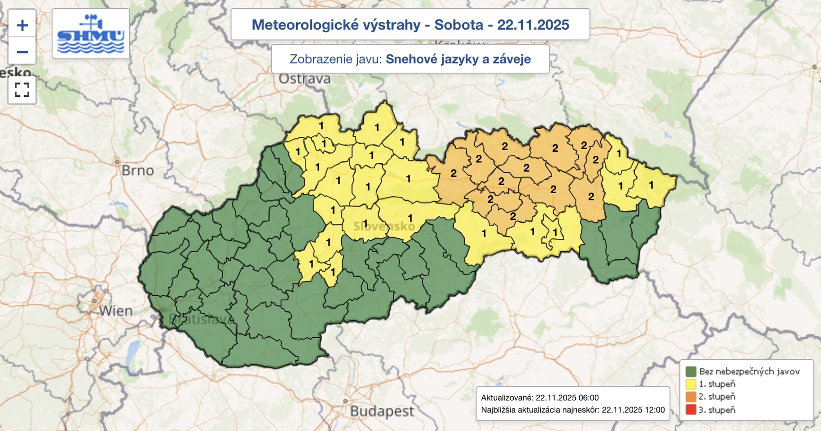 MIMORIADNE Snehová kalamita POKRAČUJE!