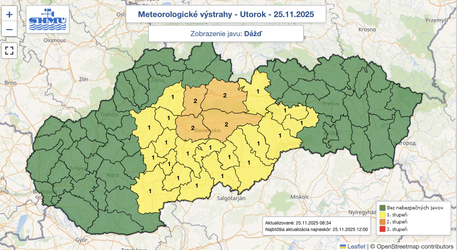 Vodiči, pripravte sa: Meteorológovia