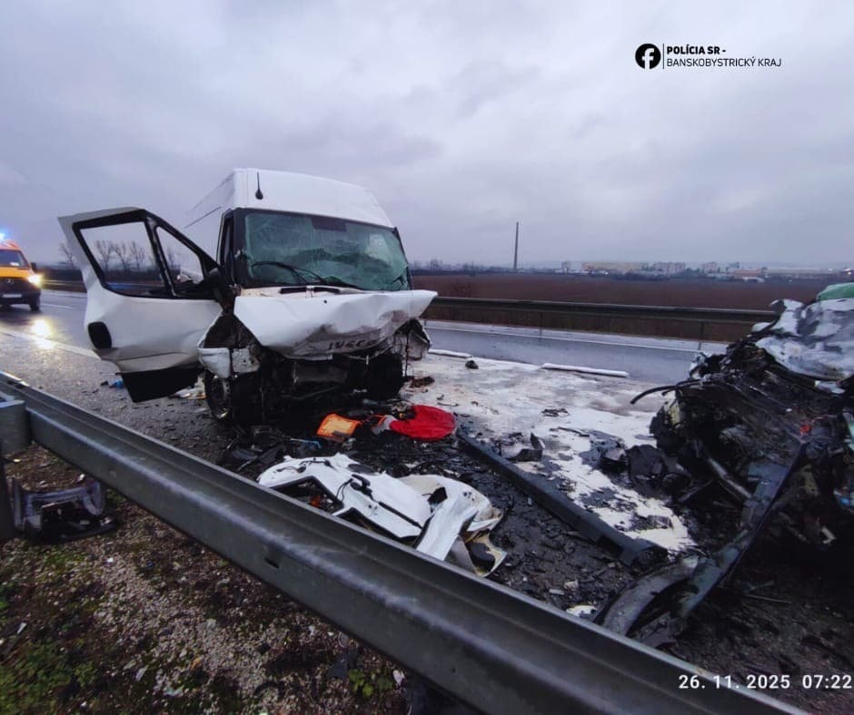 Ťažká nehoda na R2: