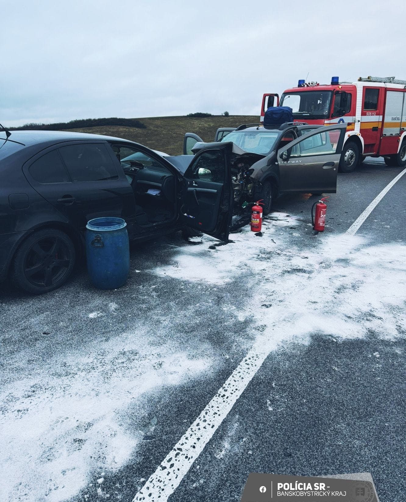 Ťažká dopravná nehoda na