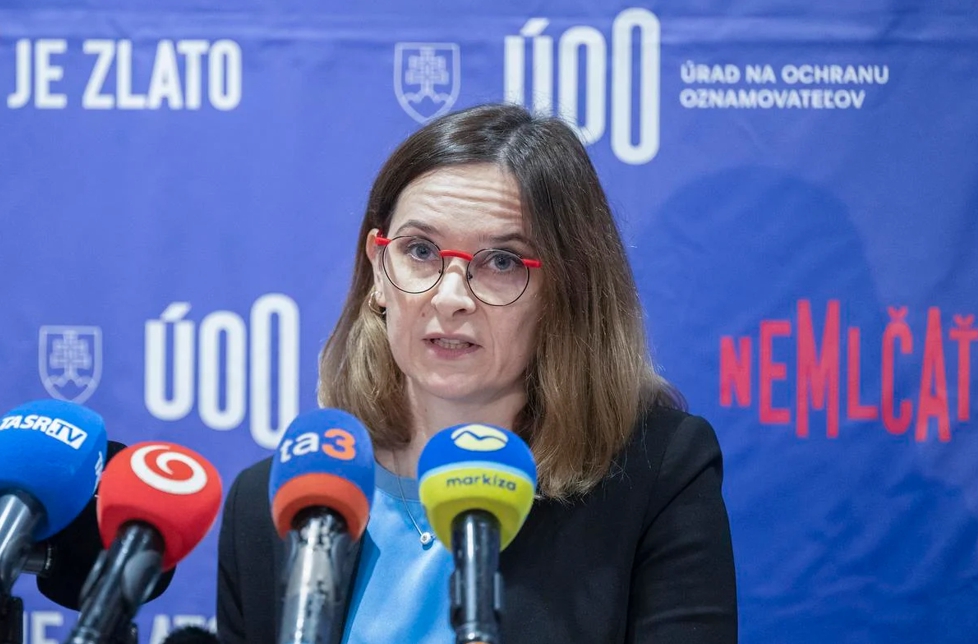 Vedúca úradu ÚOO Zuzana Dlugošová.