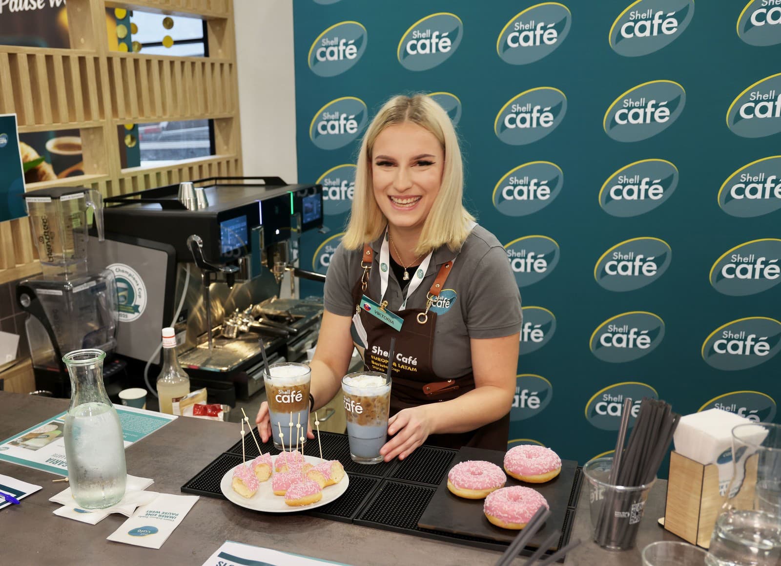 Najlepšia baristka Shell na