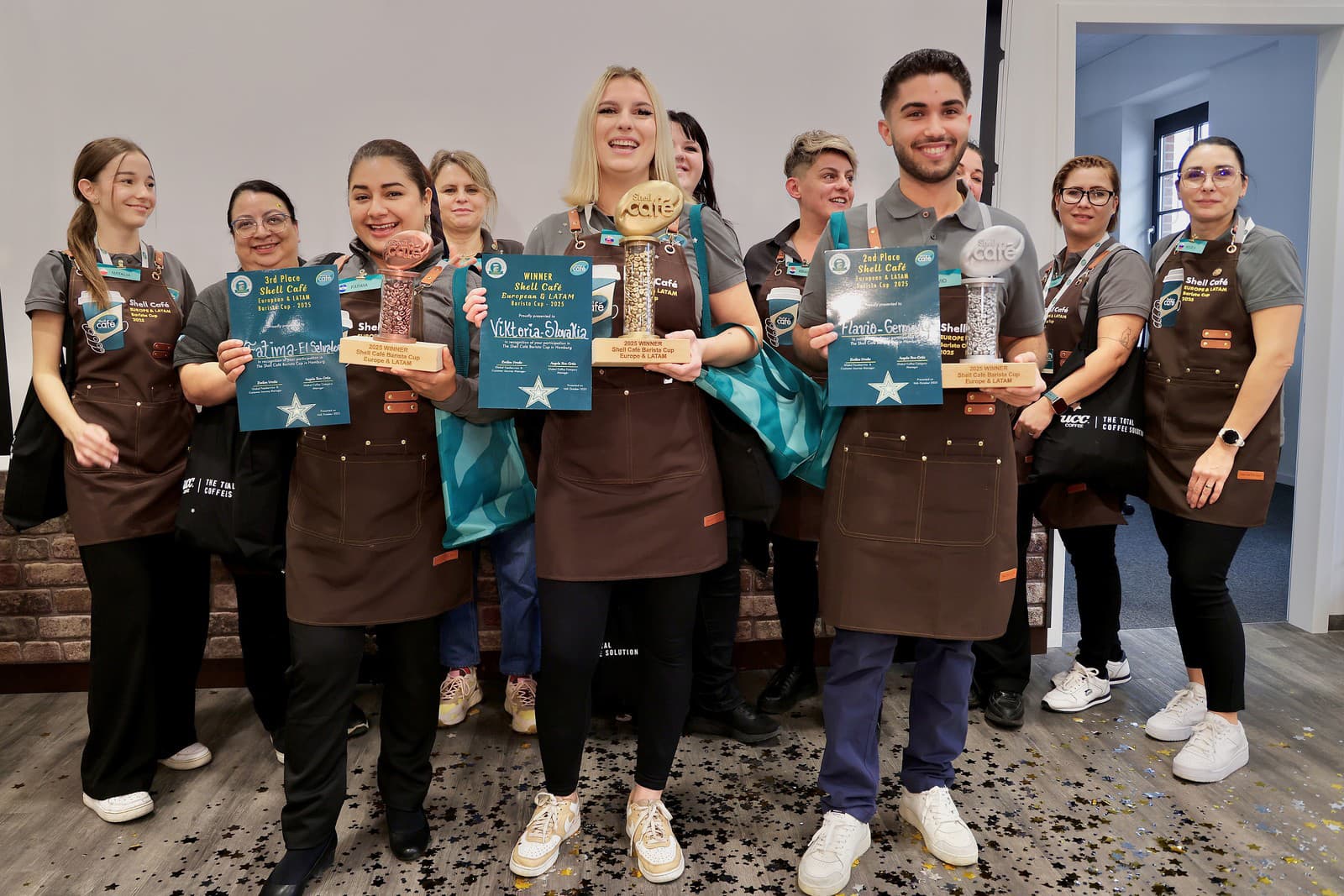 Najlepšia baristka Shell na