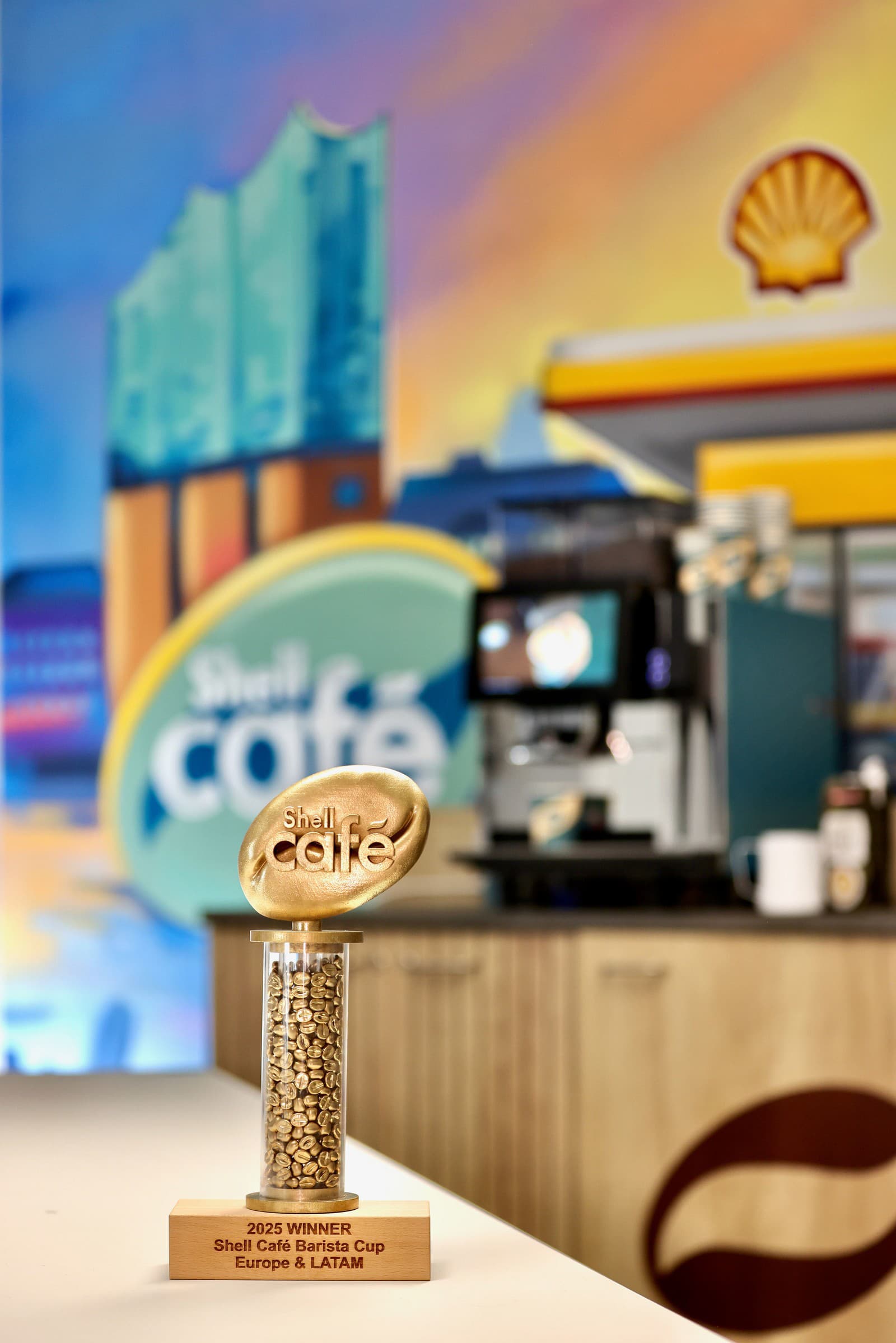 Najlepšia baristka Shell na