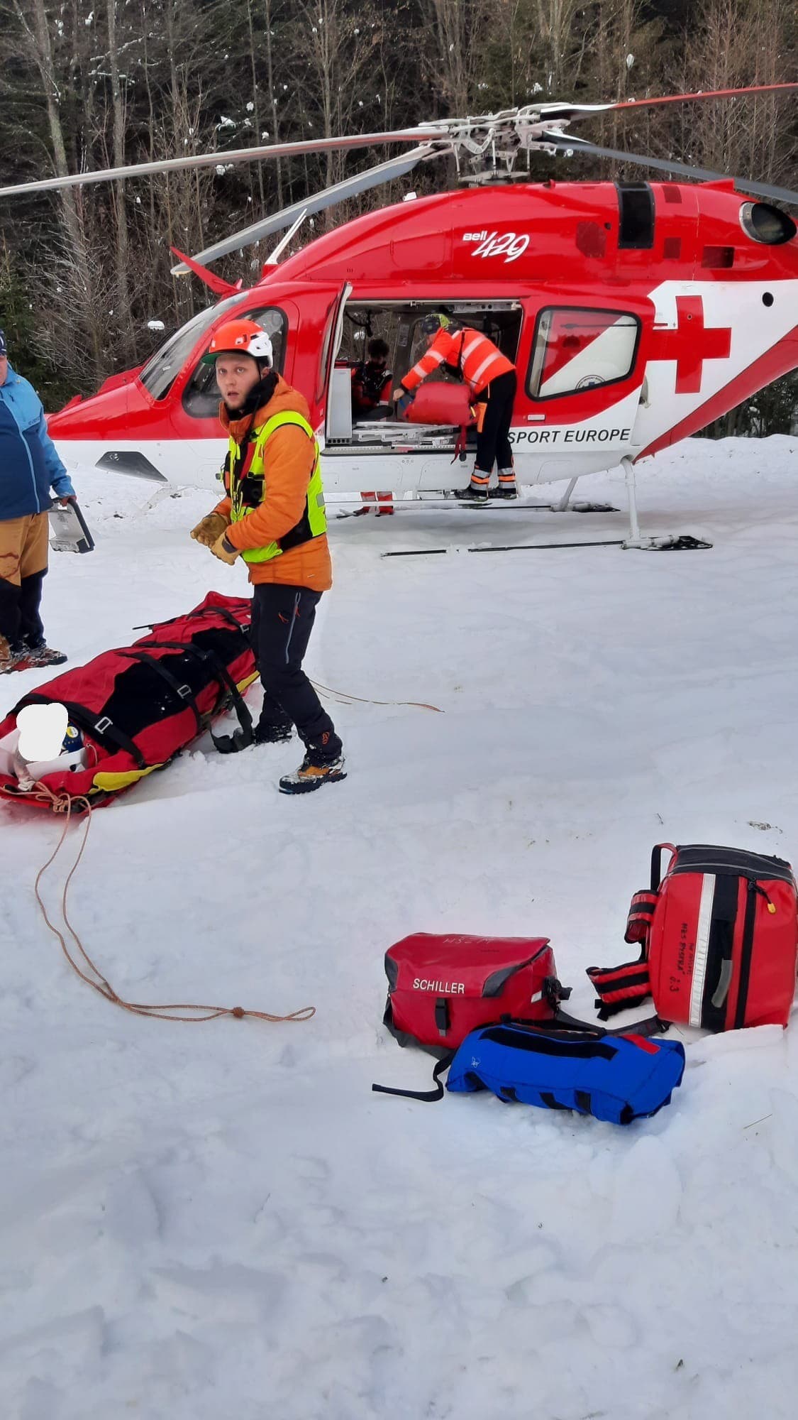 Ťažký úraz na uzavretej zjazdovke v Nízkych Tatrách.