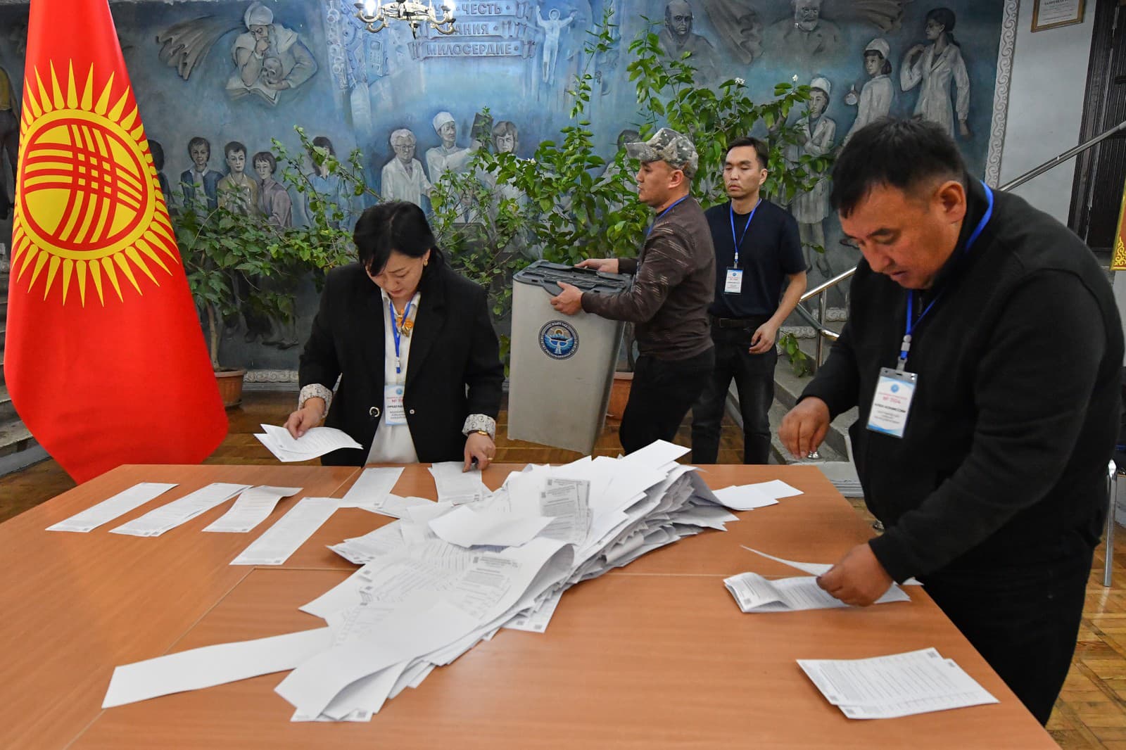 V Kirgizsku boli predčasné