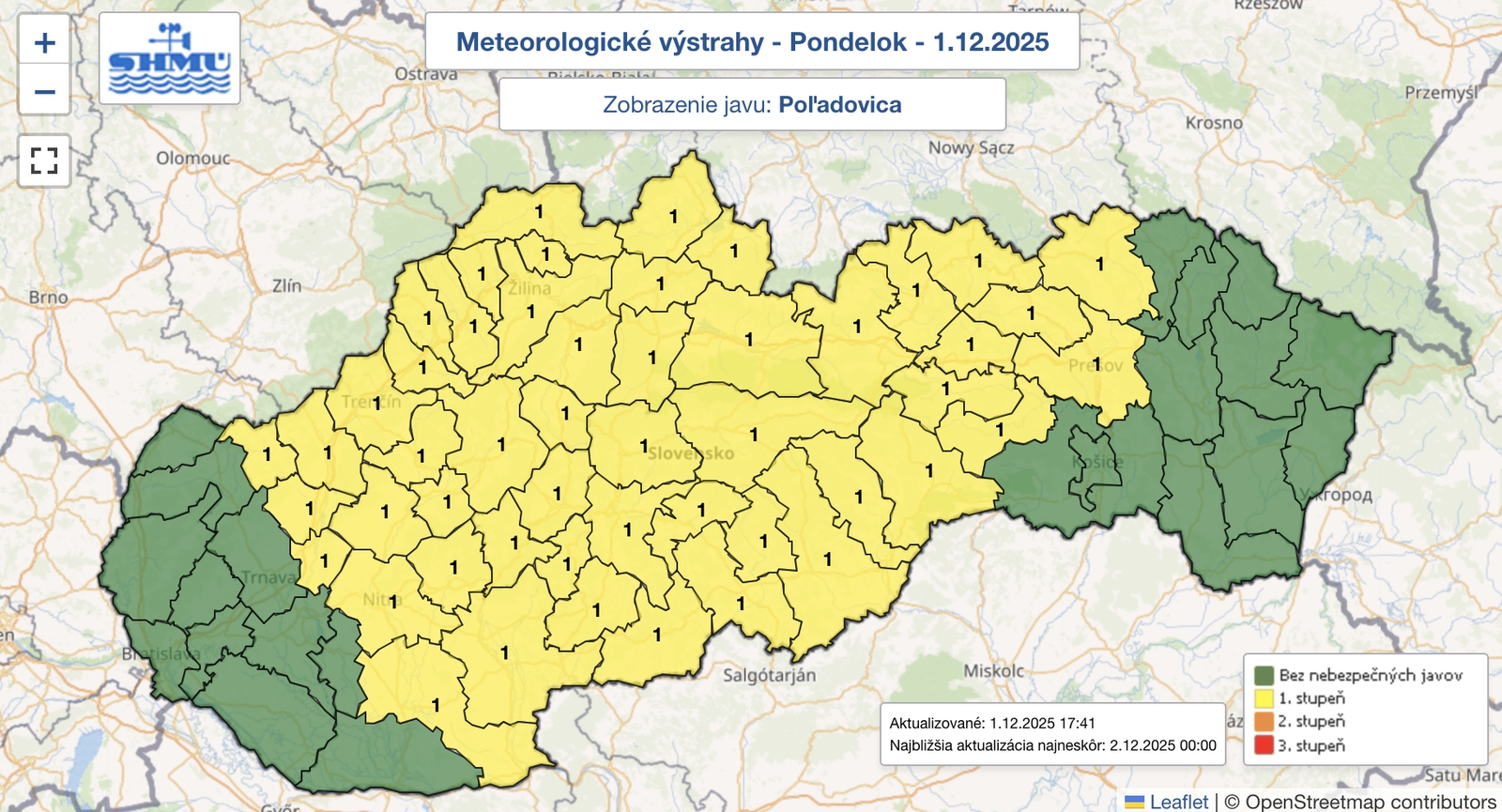 Meteorológovia upozorňujú na hmlu