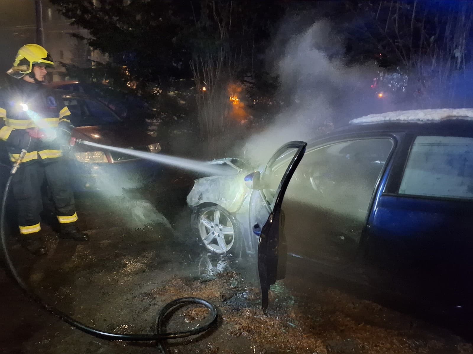 Žilinské Solinky v plameňoch: