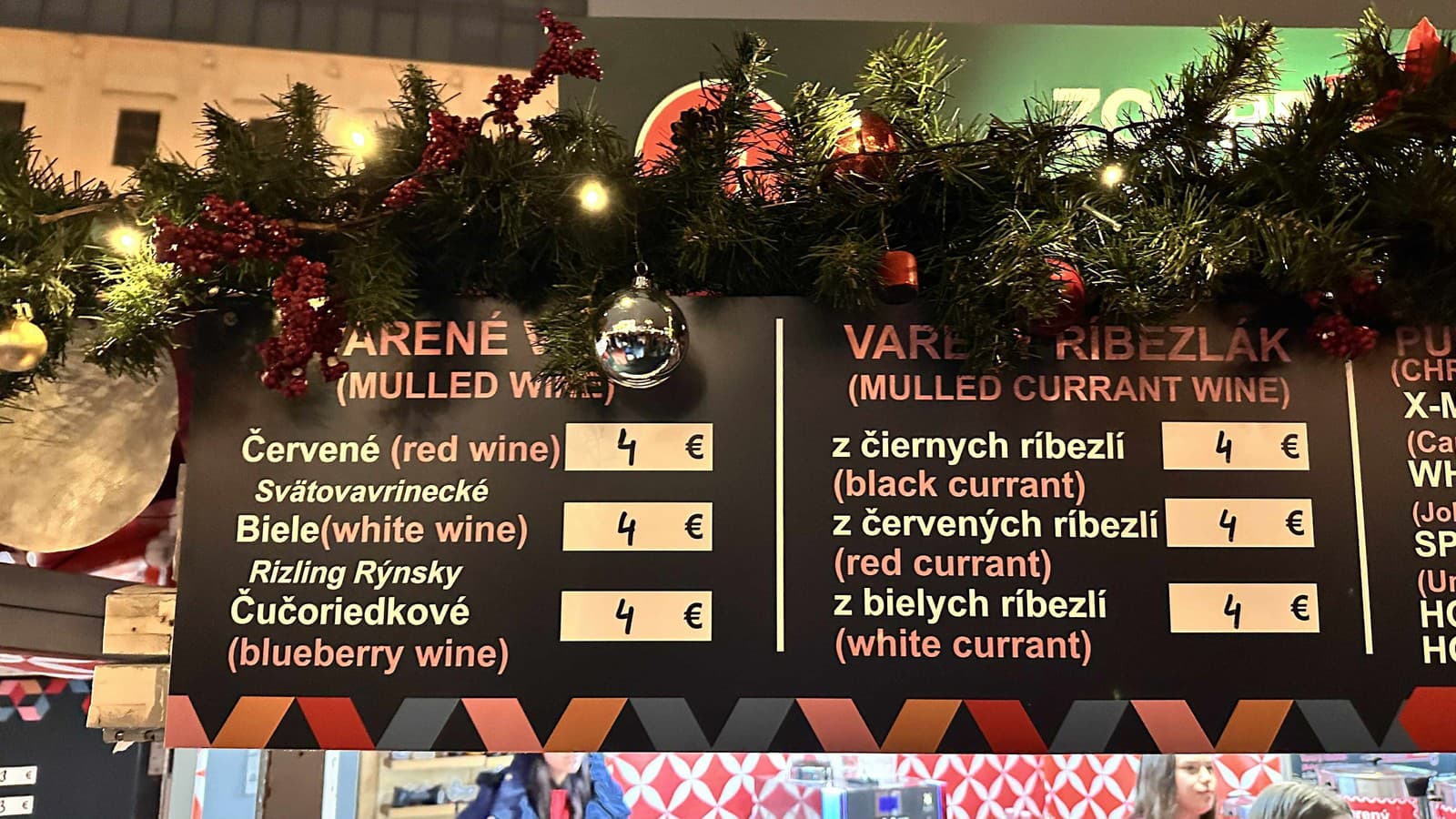 Vianočné trhy v Bratislave