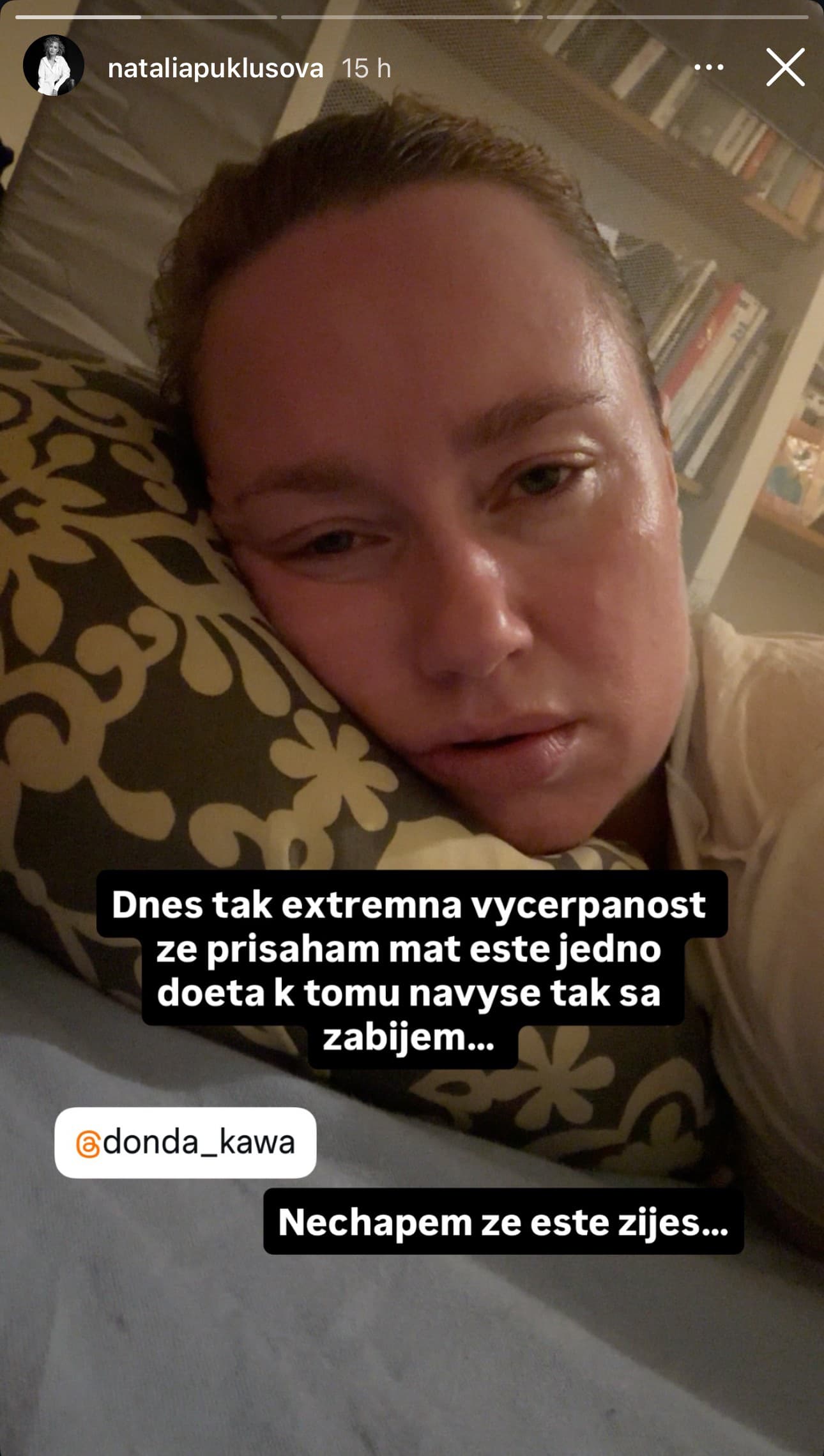 Natália Puklušová je na konci so silami.