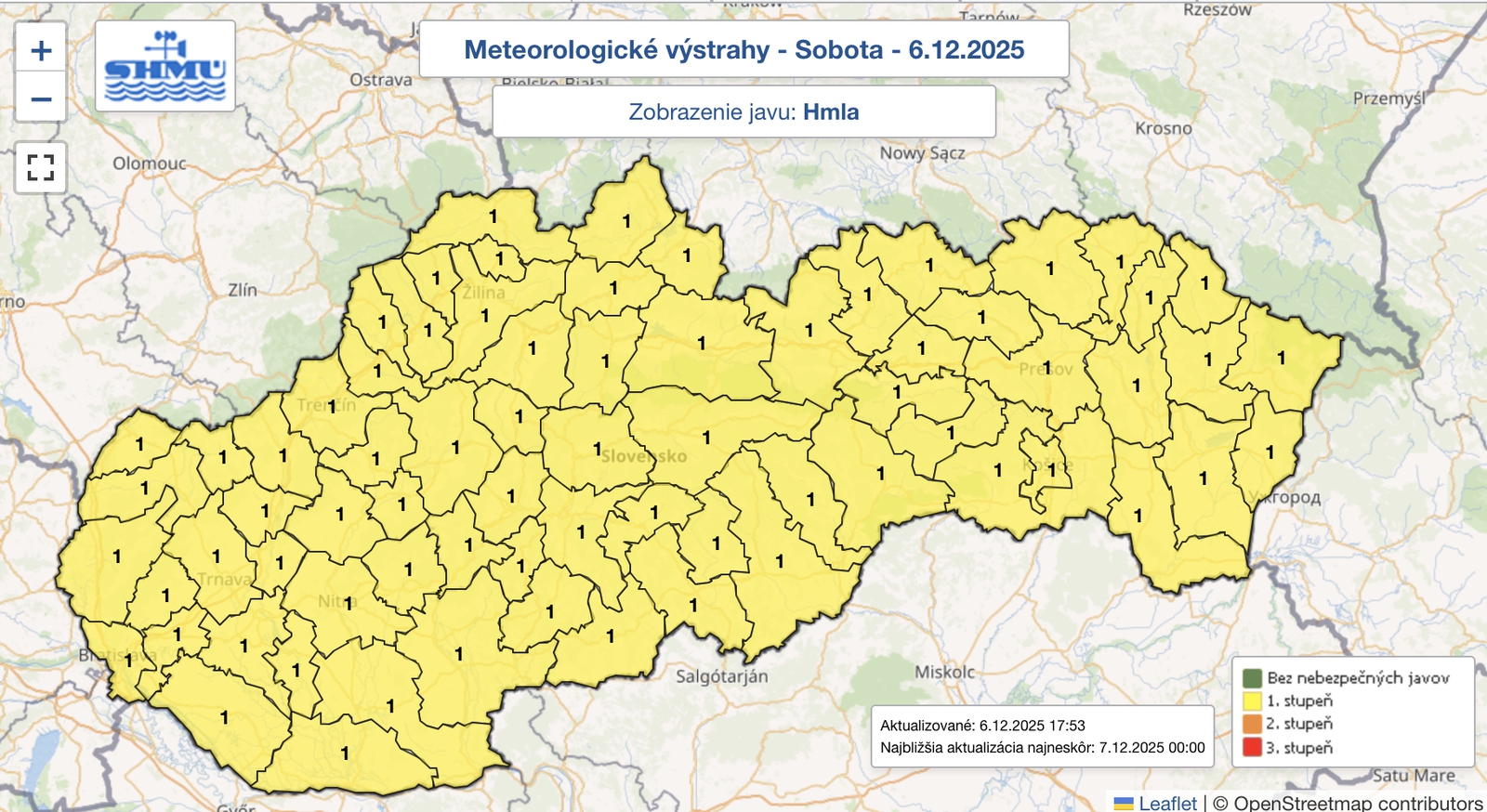 Meteorológovia varujú: Na celom