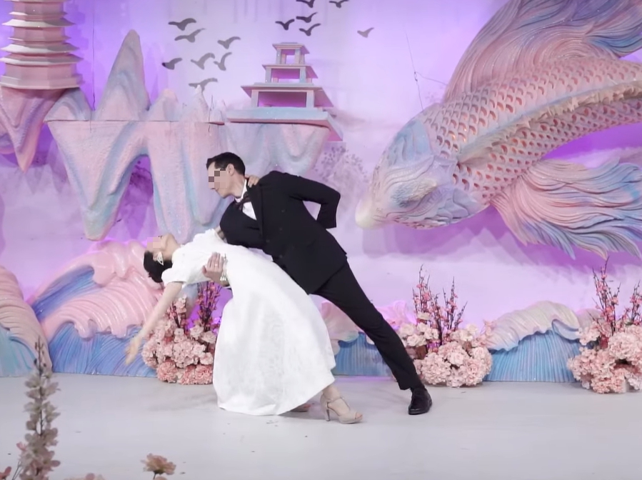 Slovák Erik s manželkou Ruimin