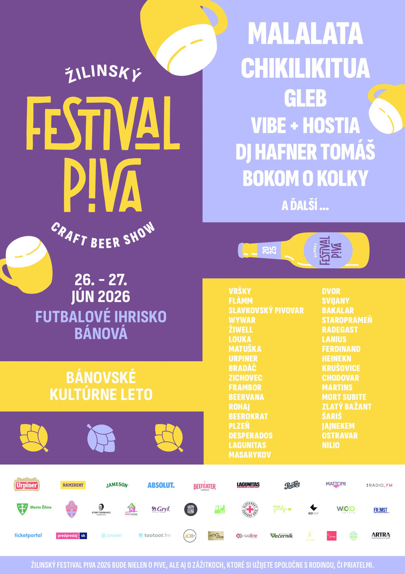 Veľkolepý Žilinský Festival Piva,