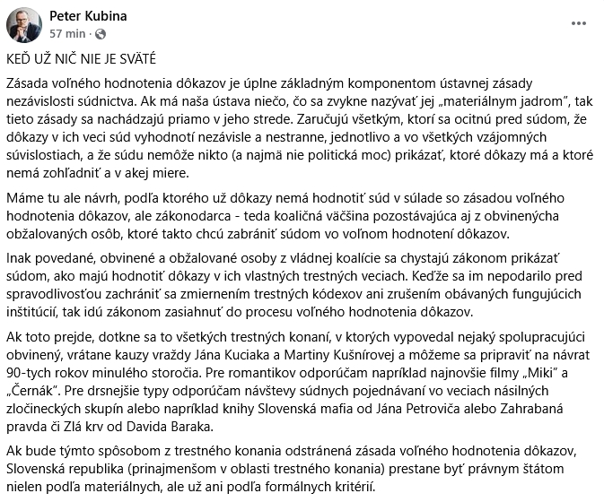 Renomovaný advokát prehovoril: Koaličný