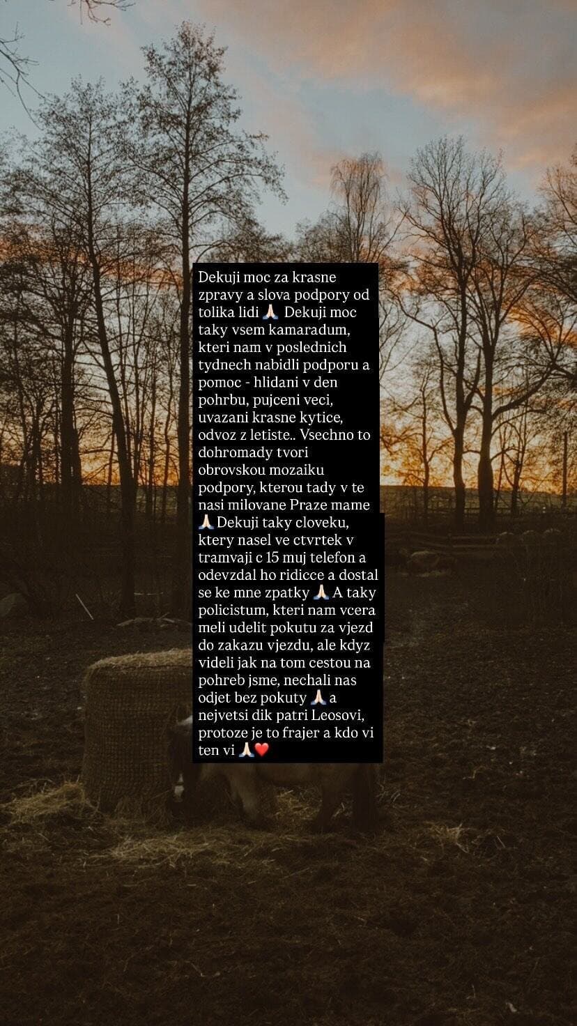 POHREB českého moderátora Patrika