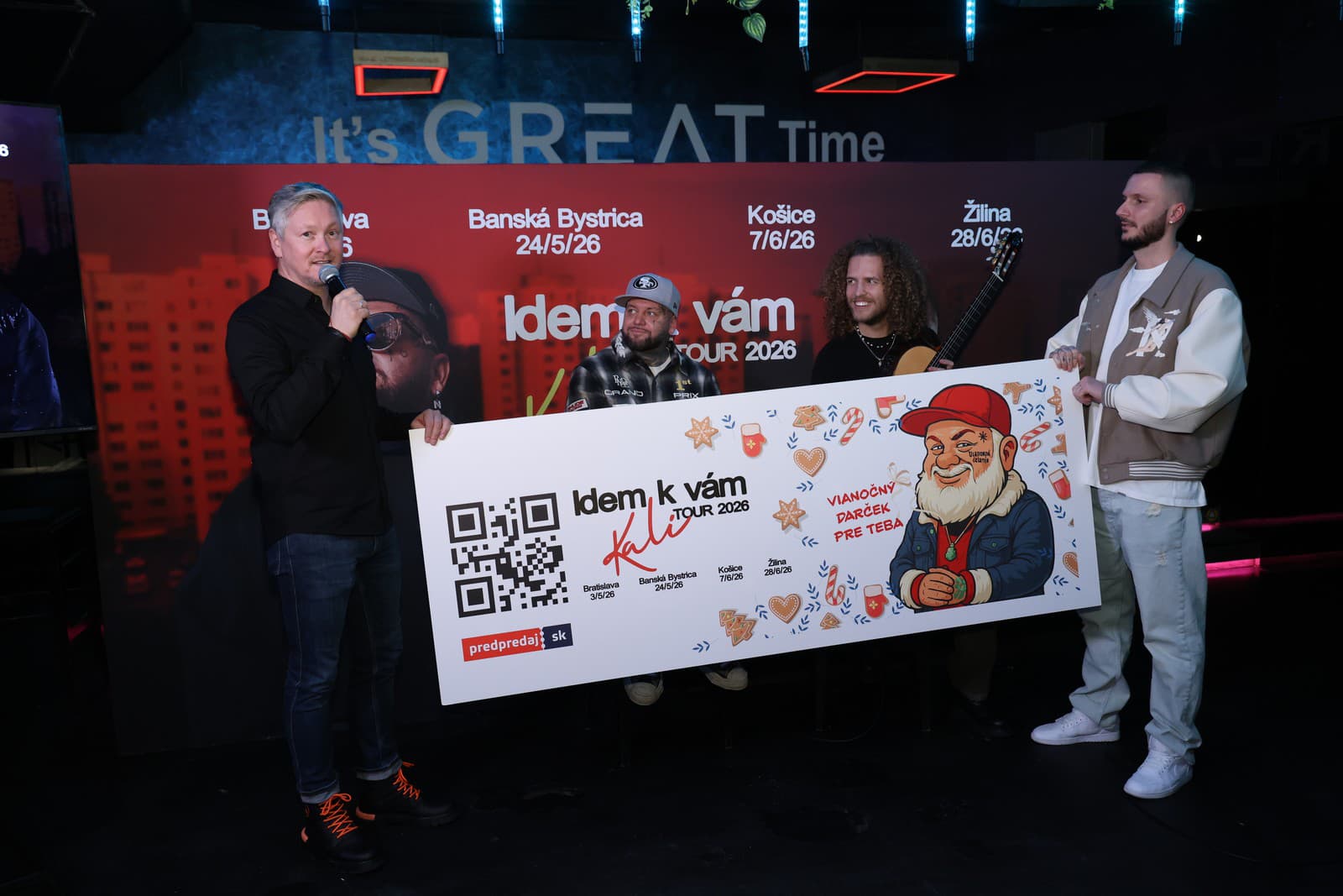 Kali predstavil svoj životný projekt - Idem k vám tour 2026