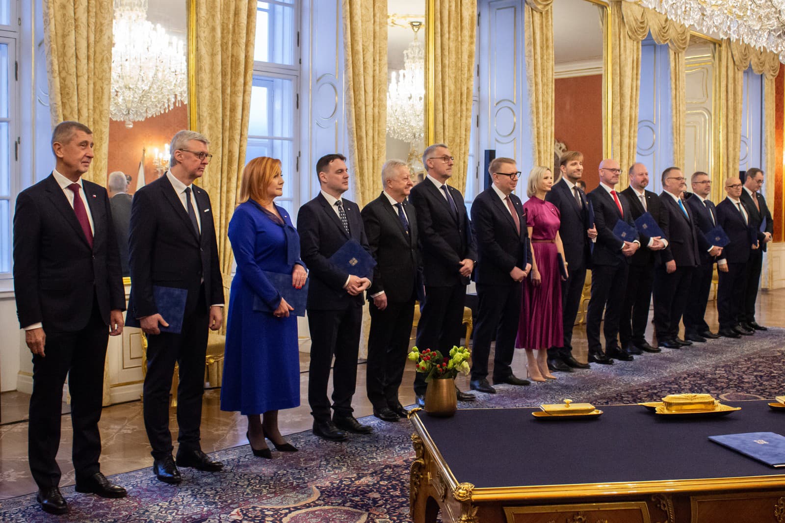 Nová česká vláda premiéra Andreja Babiša