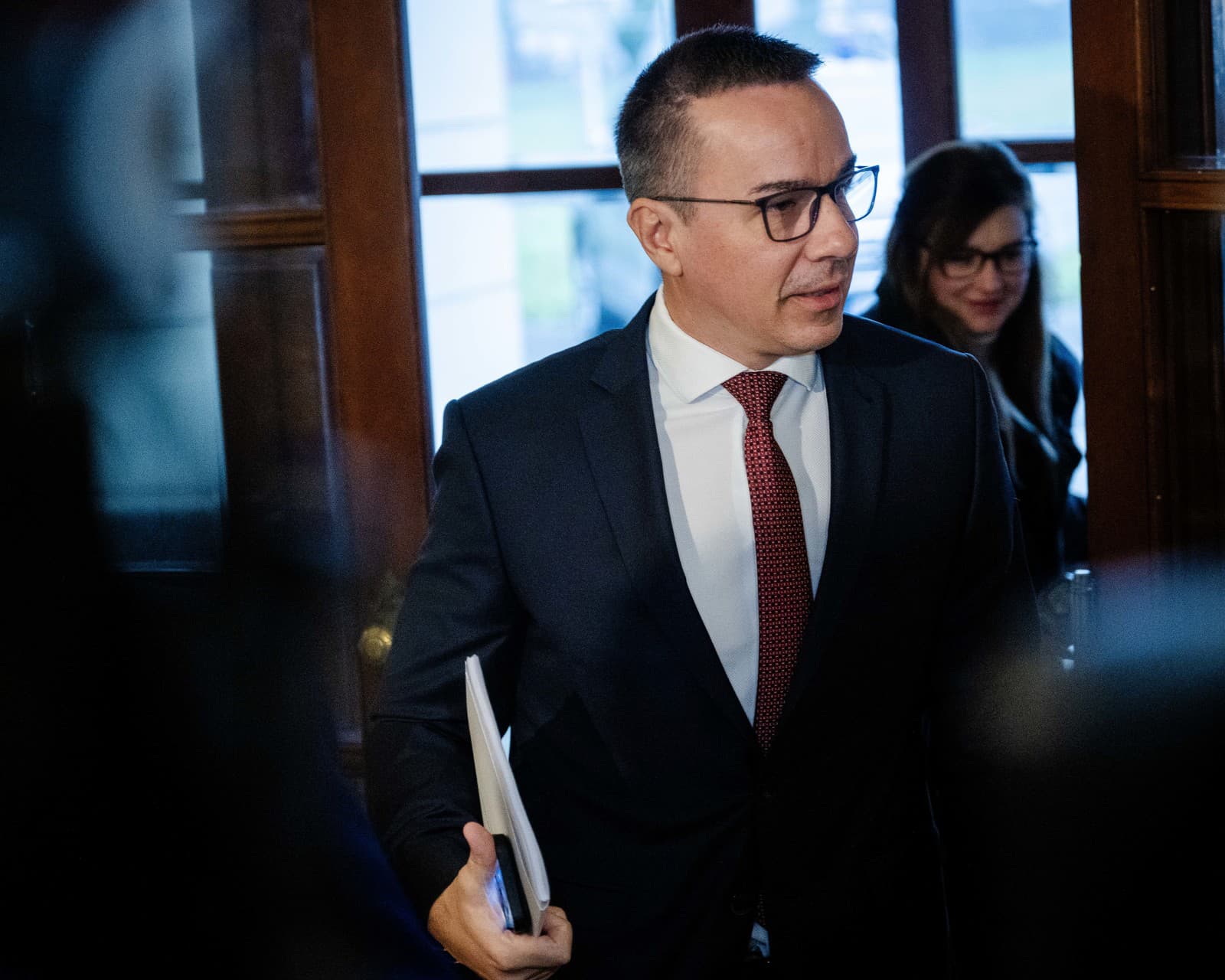 Minister práce, sociálnych vecí a rodiny SR Erik Tomáš.