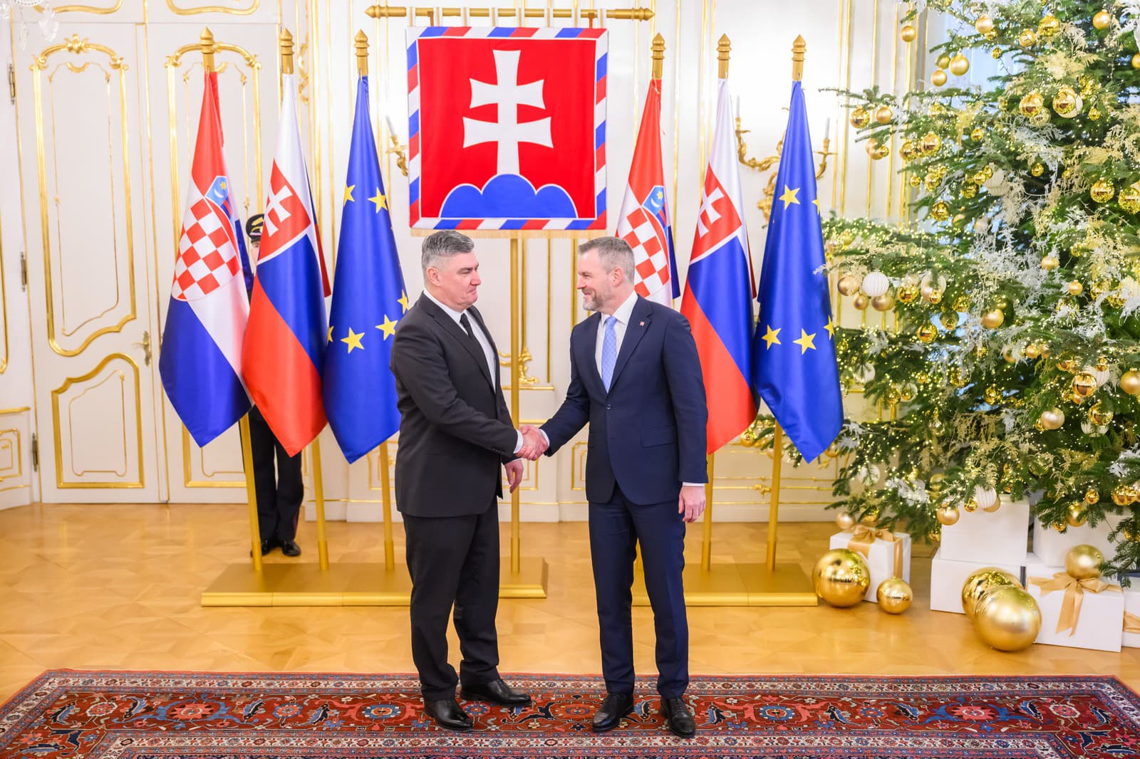 návšteva prezidenta Chorvátskej republiky Zorana Milanoviča v SR