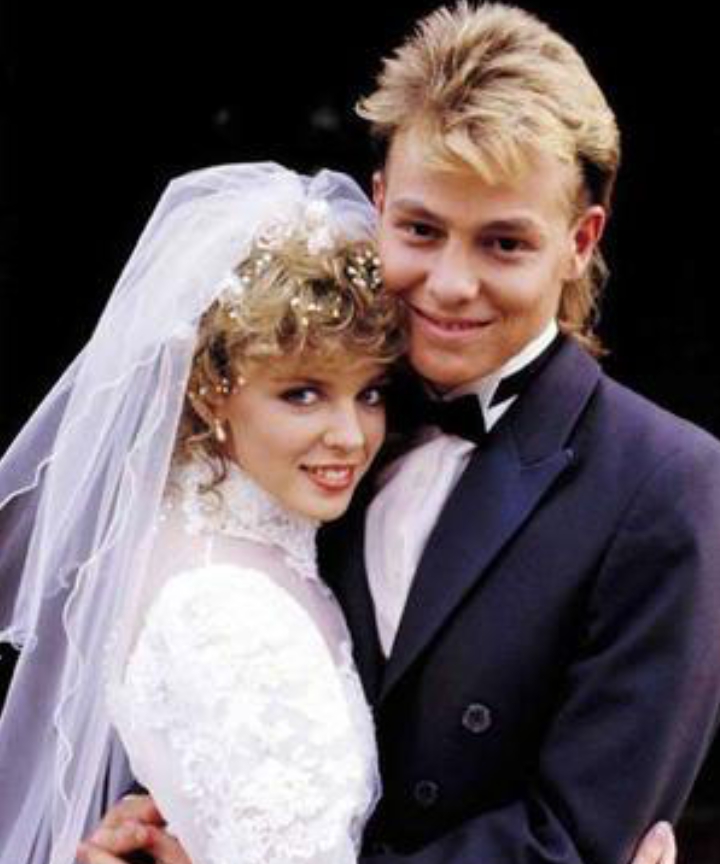 Jason Donovan a Kylie Minogue v seriáli Neighbours 