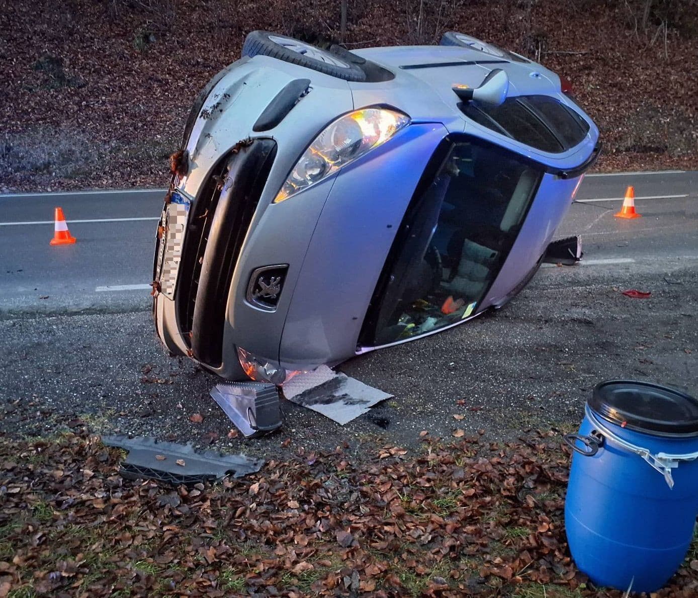 Dopravná nehoda pri Liešťanoch