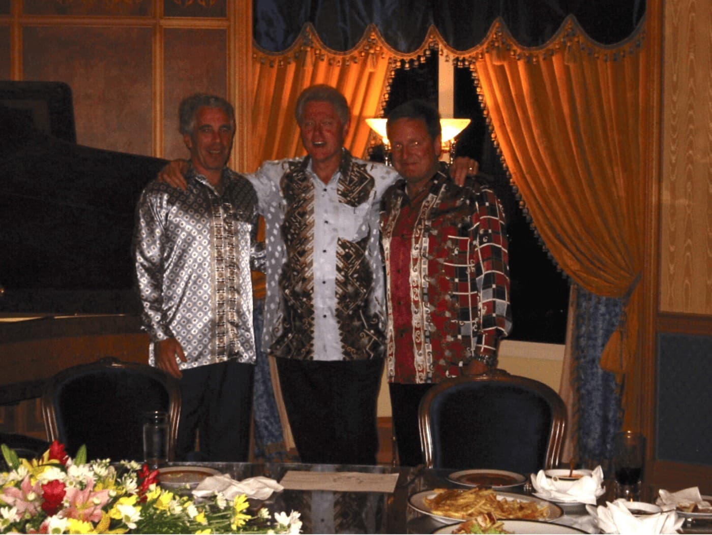 Jeffrey Epstein a Bill Clinton