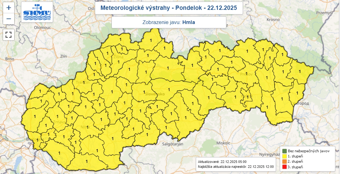 Na celom Slovensku sa