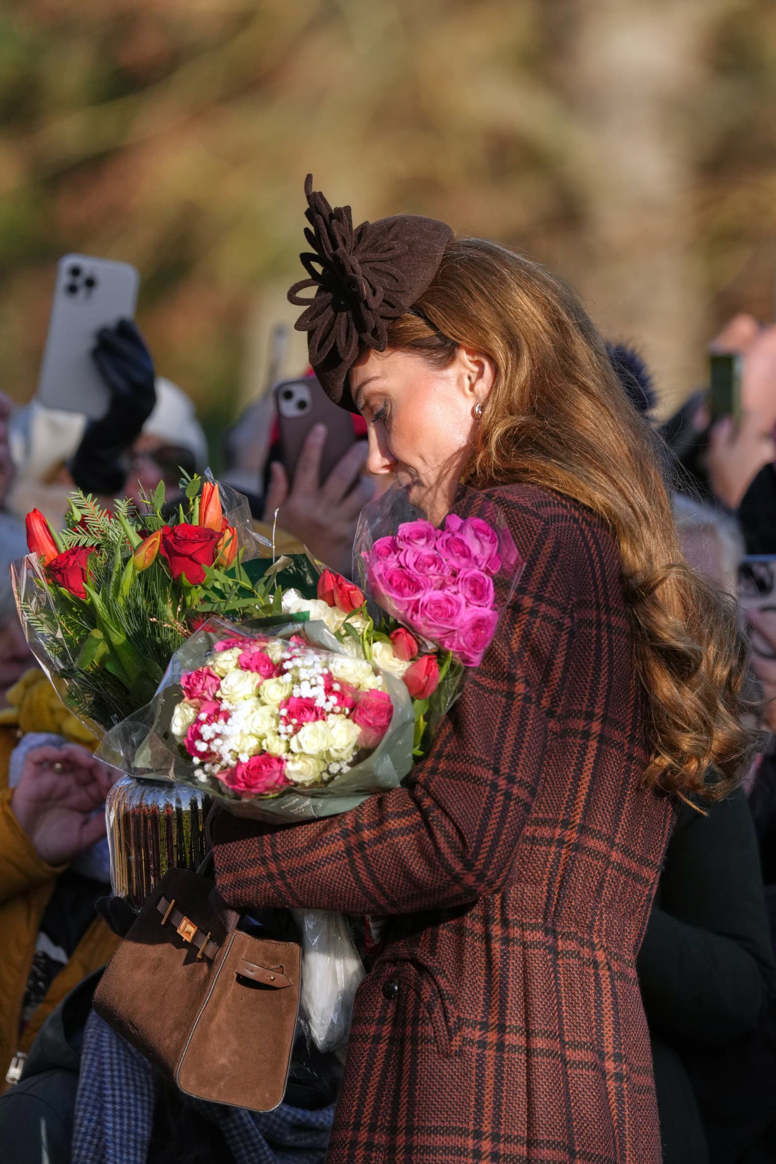 Kráľovská rodina na vianočnej