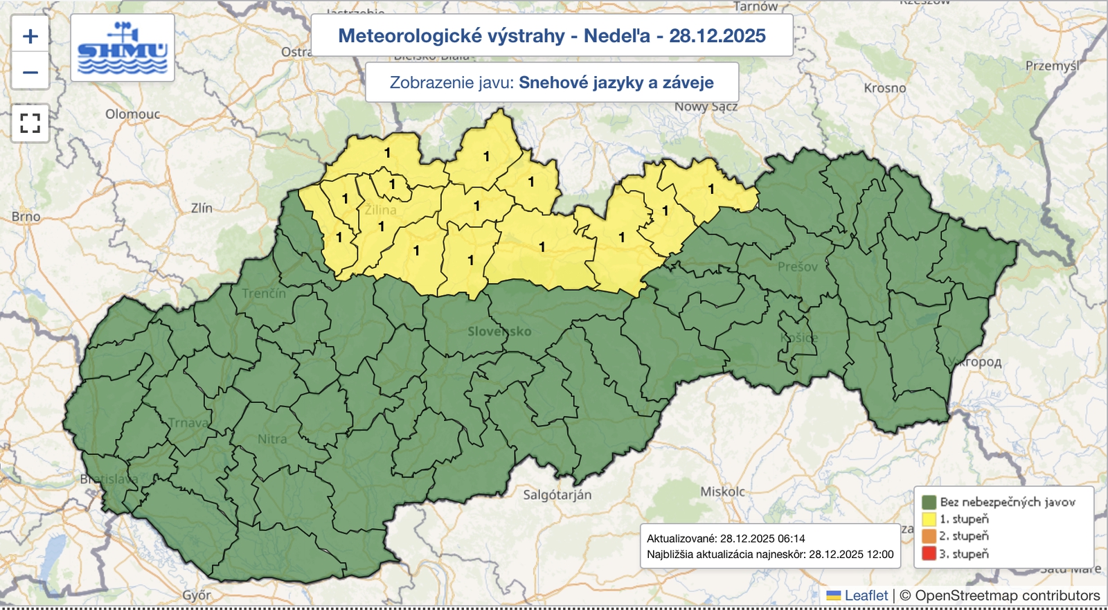 Vodiči, pozor: Na ceste