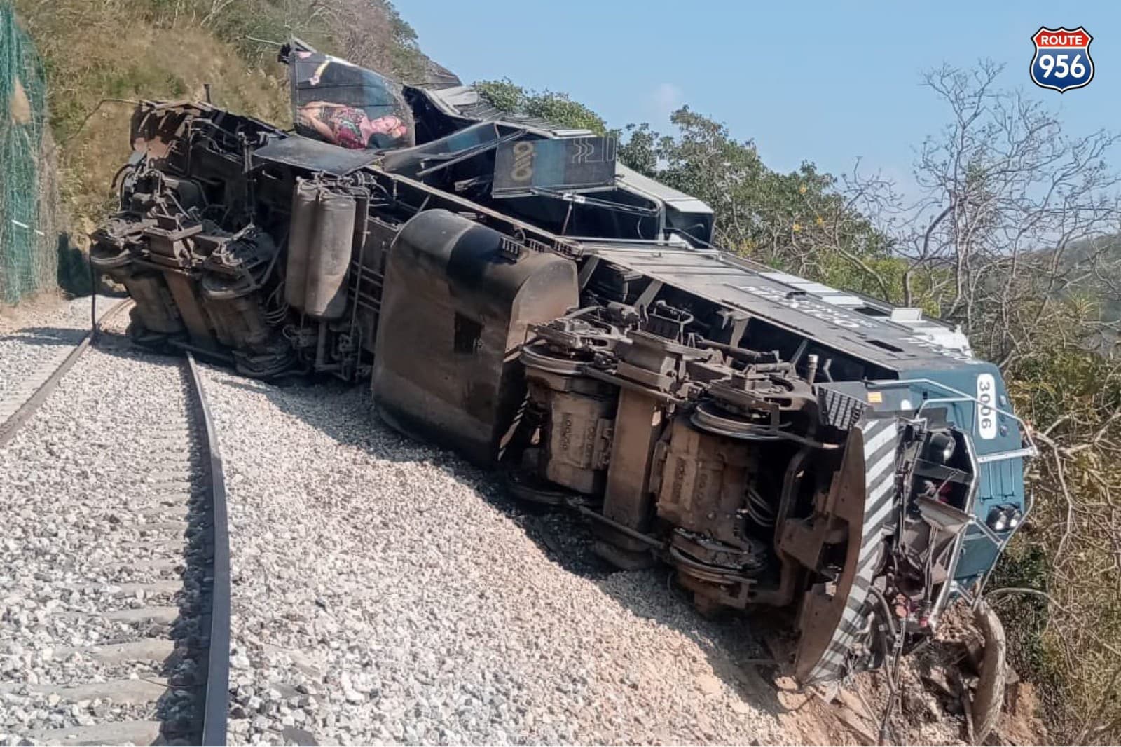 Vlak sa počas jazdy