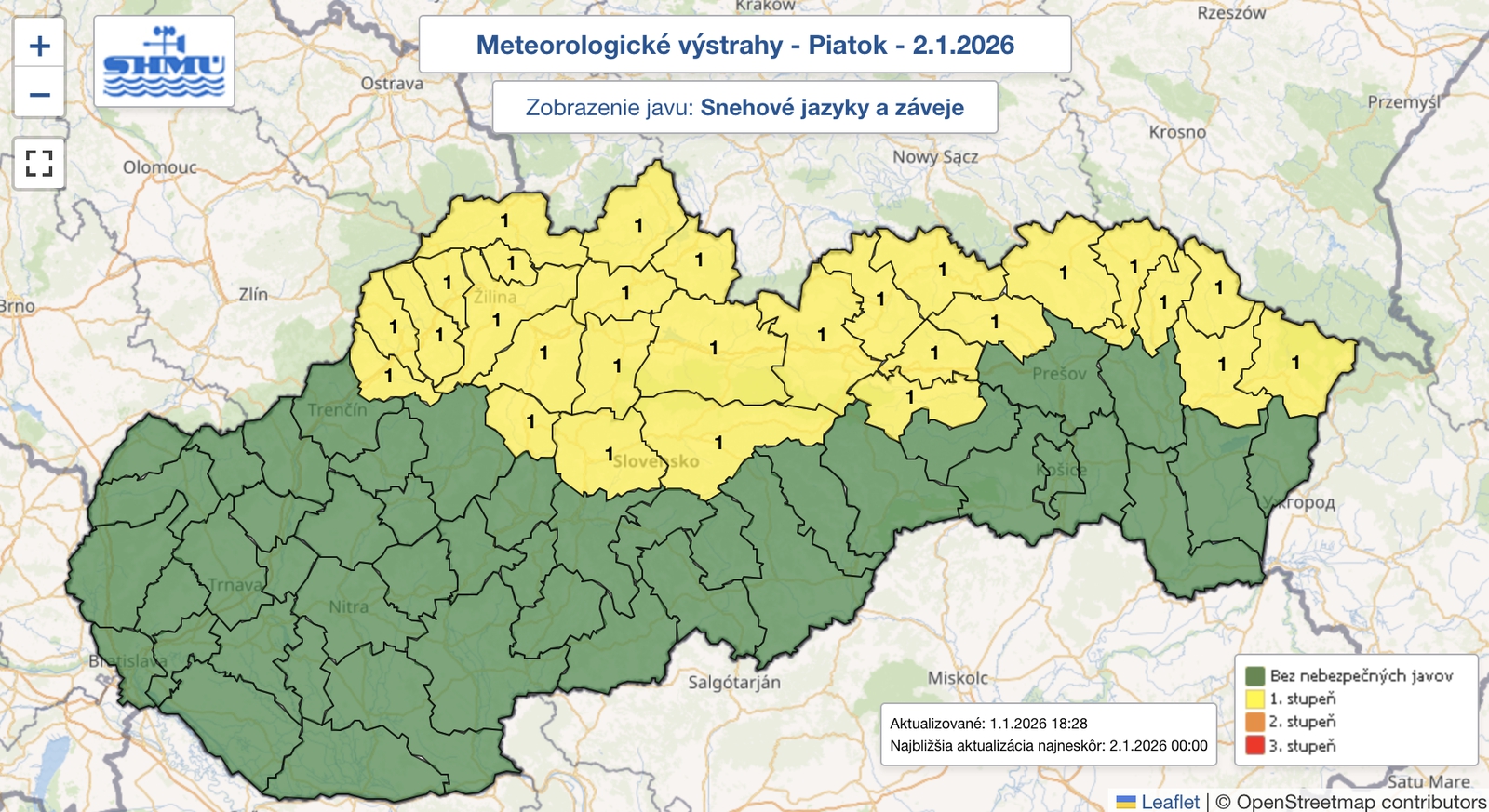 Slováci, pozor: Meteorológovia varujú