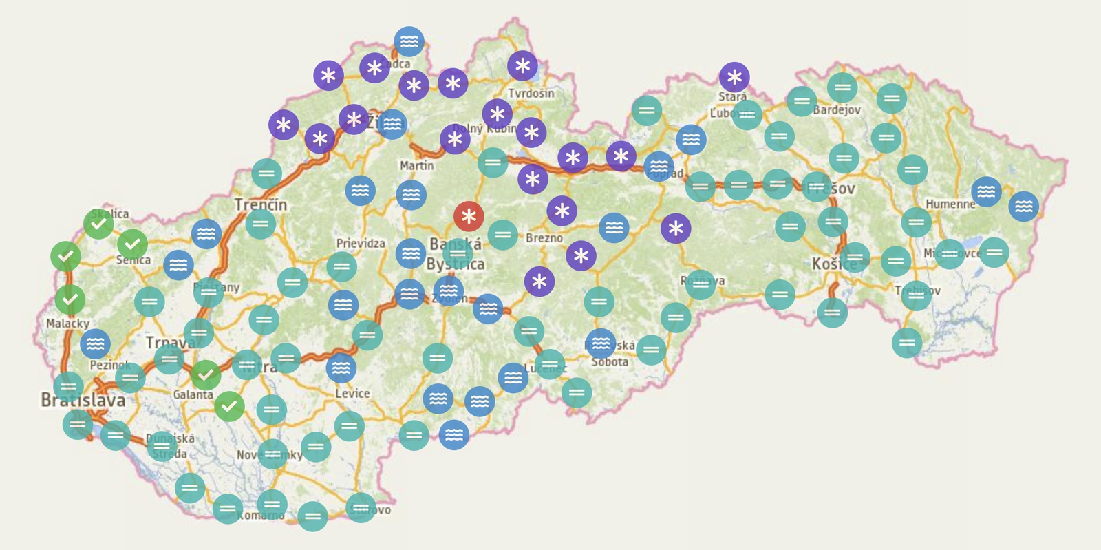 Slovensko pod výstrahami: Sneh,
