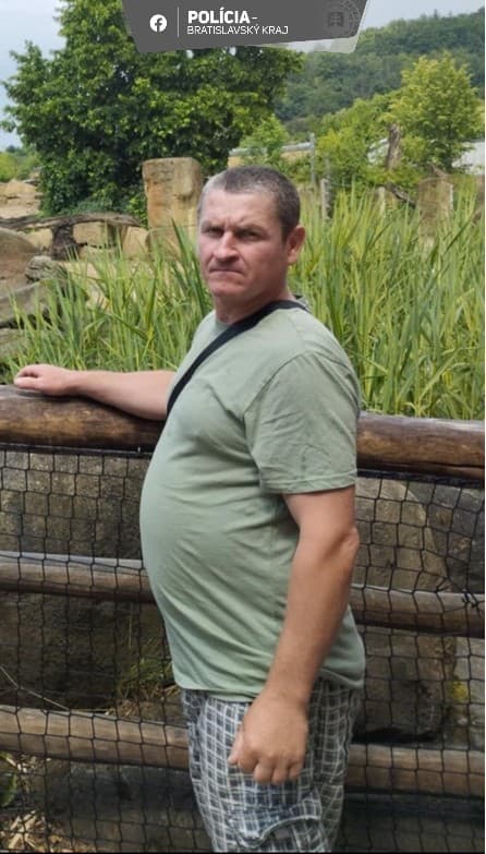 Nezvestný 46-ročný občan Ukrajiny Mykhailo Khyla.