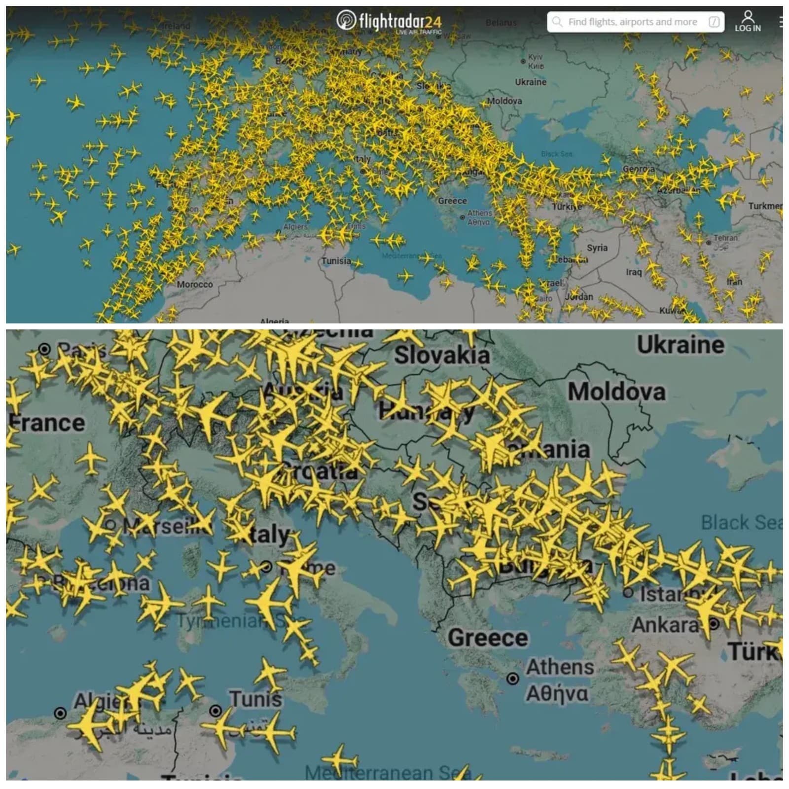 Vzdušný priestor v Grécku