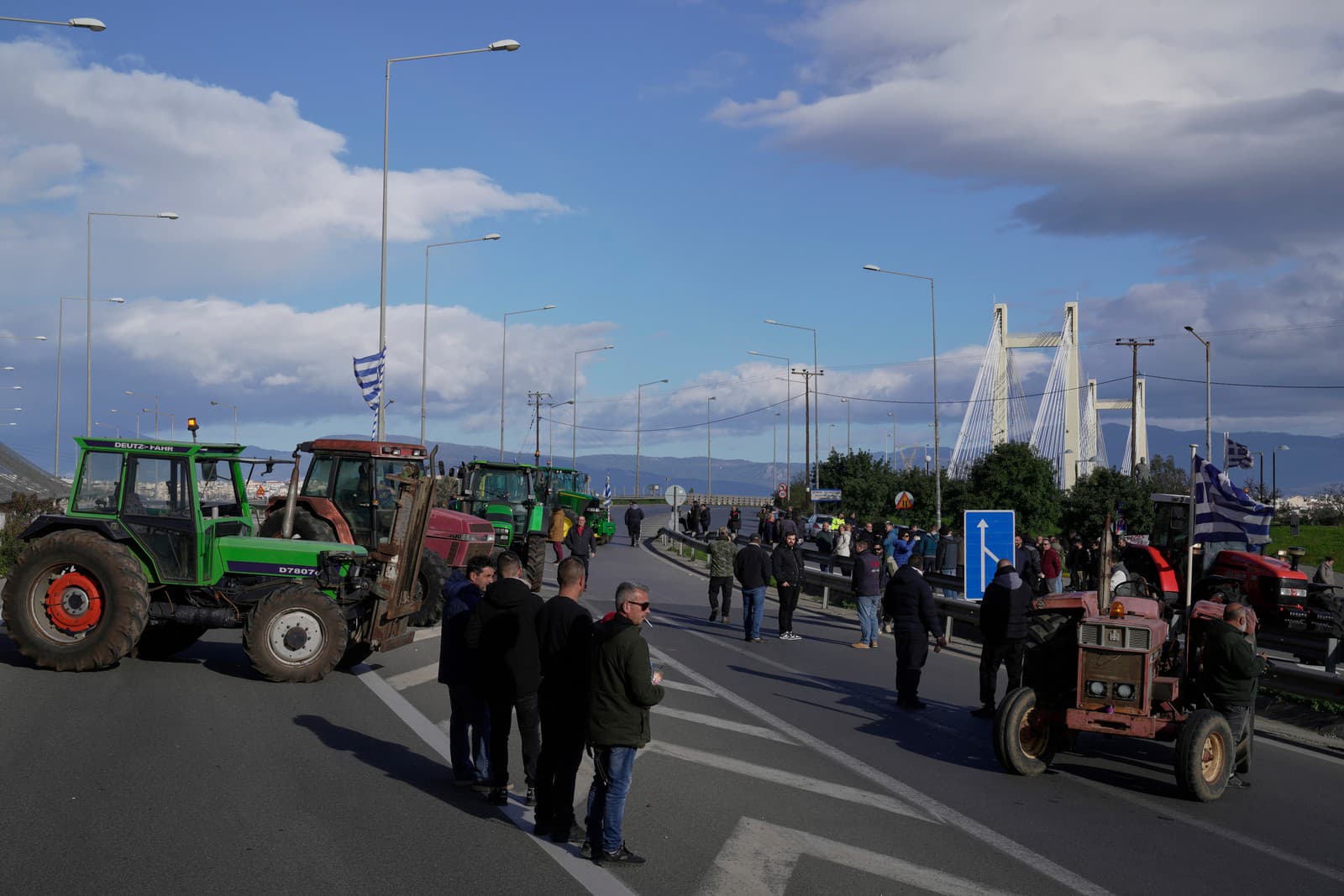 Traktory v uliciach a