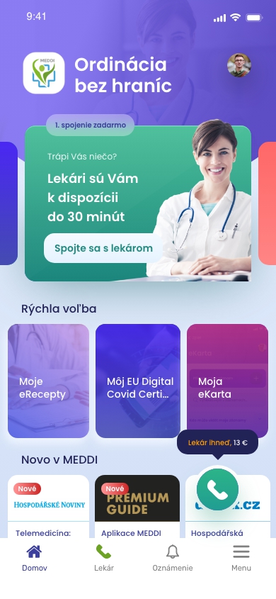Vianočná špička v telemedicíne: