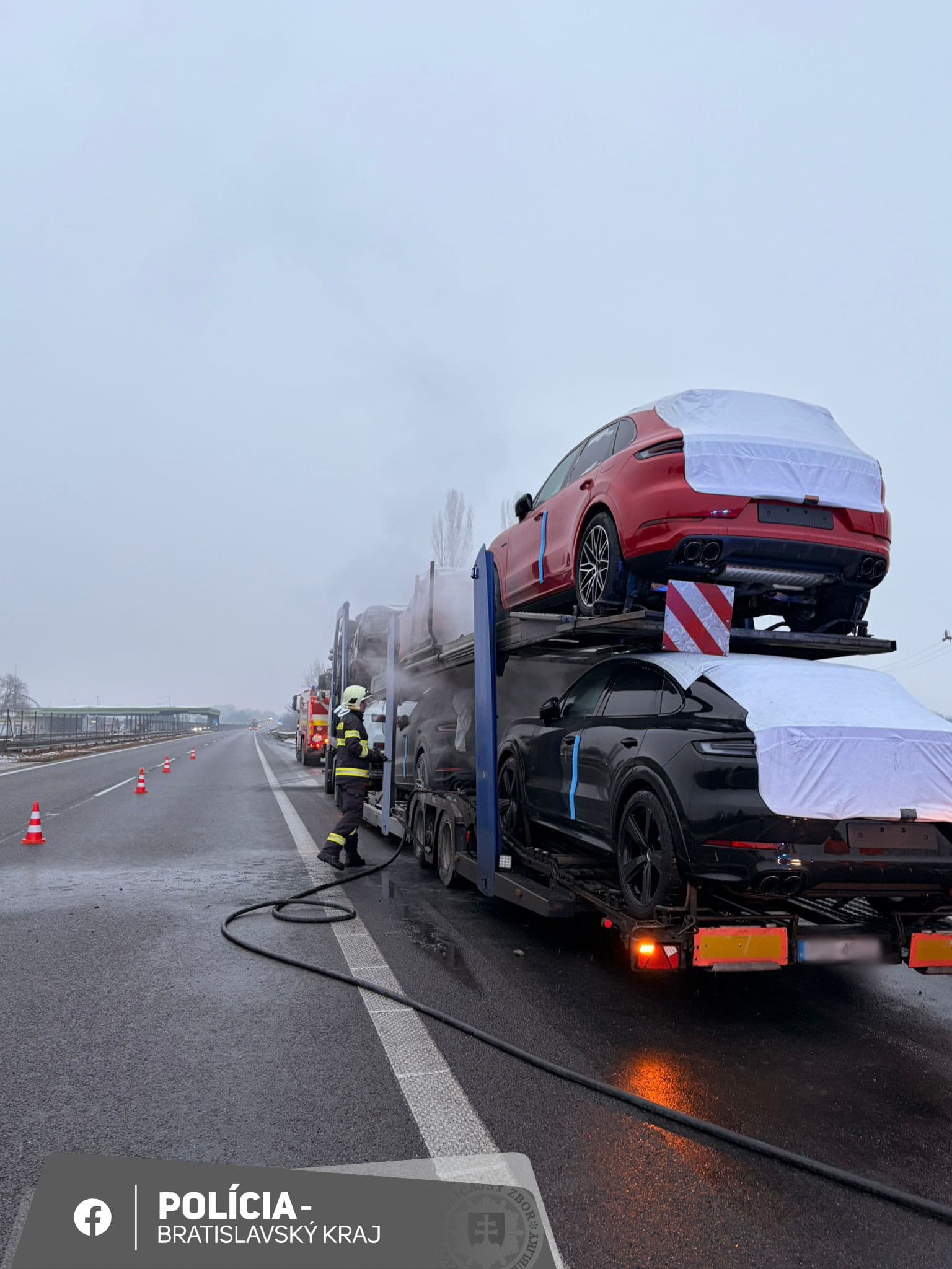 Diaľnica D2 smerom do