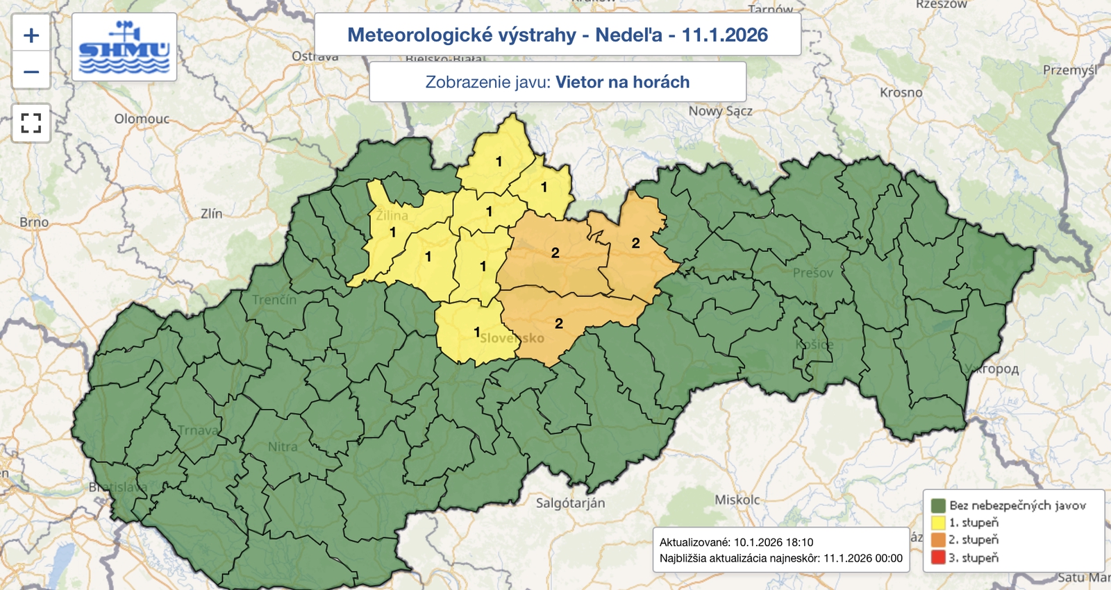 Meteorológovia varujú: Pozor na