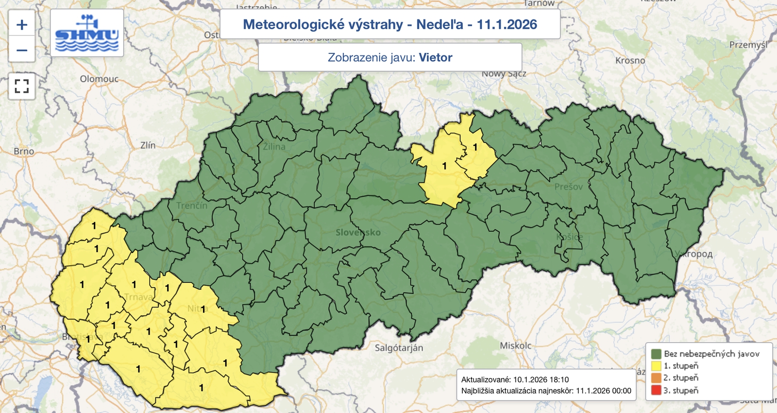 Meteorológovia varujú: Pozor na