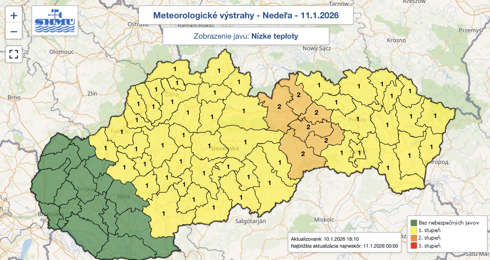 Meteorológovia varujú: Pozor na