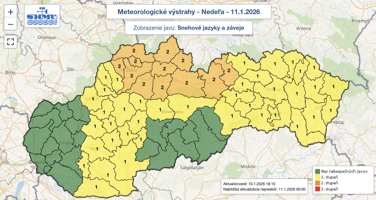 Meteorológovia varujú: Pozor na