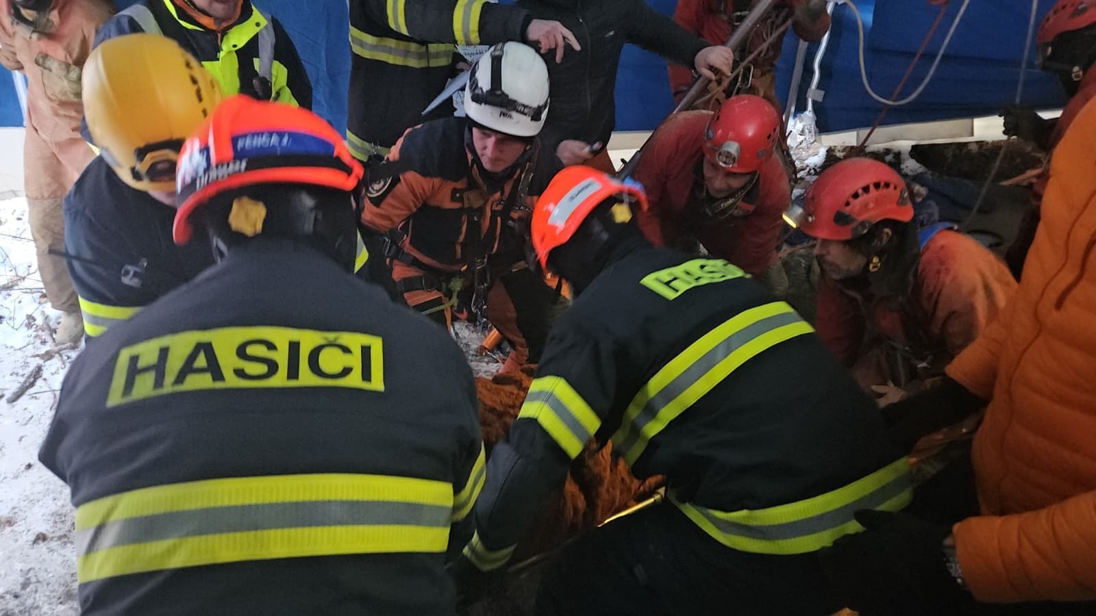 Česko zažilo záchrannú akciu,