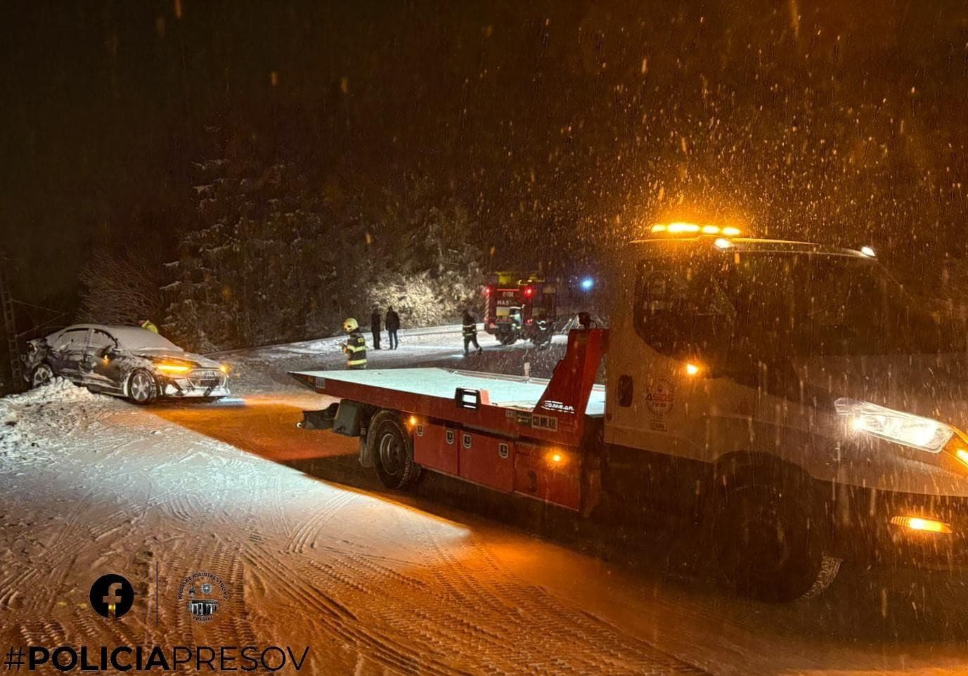 Nehoda pod Tatrami: Auto
