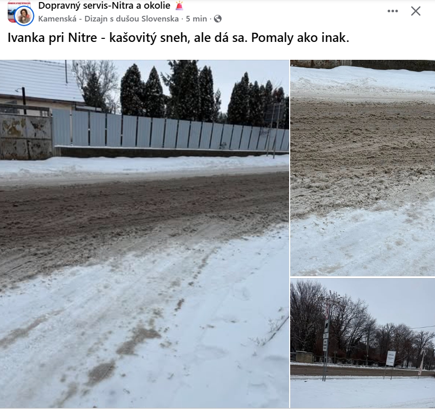 MIMORIADNE Zimná APOKALYPSA, doprava