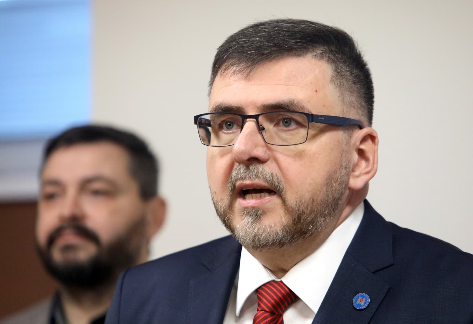 Predseda ZMOS Jozef Božik.