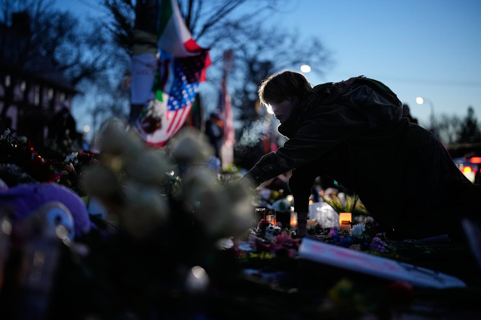 ICE protesty Minnesota.